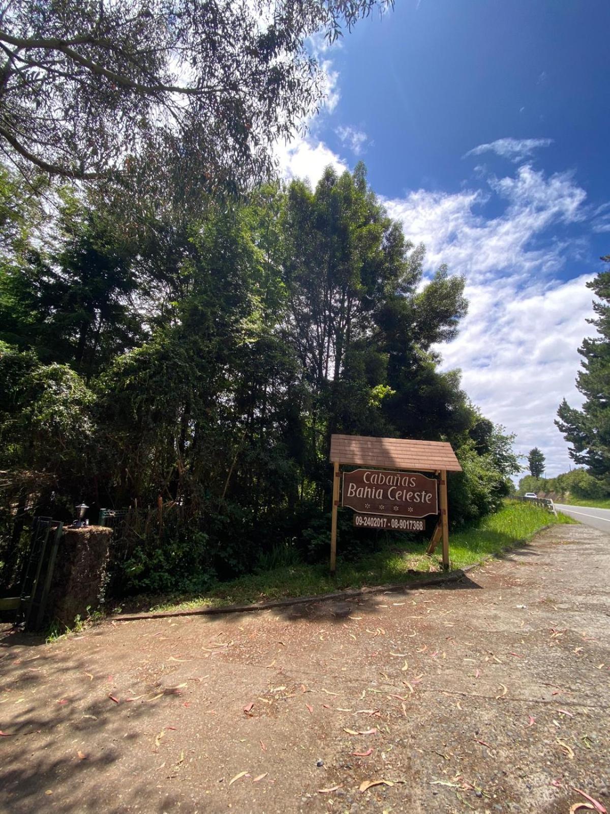 Cabanas Bahia Celeste, Puerto Varas Bagian luar foto