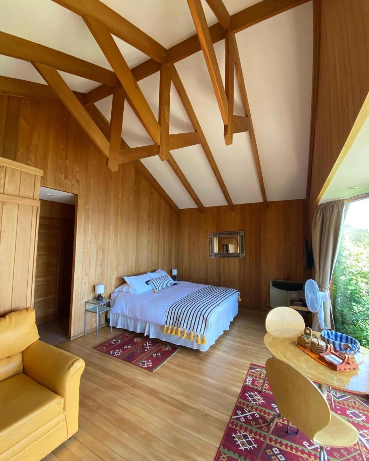 Cabanas Bahia Celeste, Puerto Varas Bagian luar foto