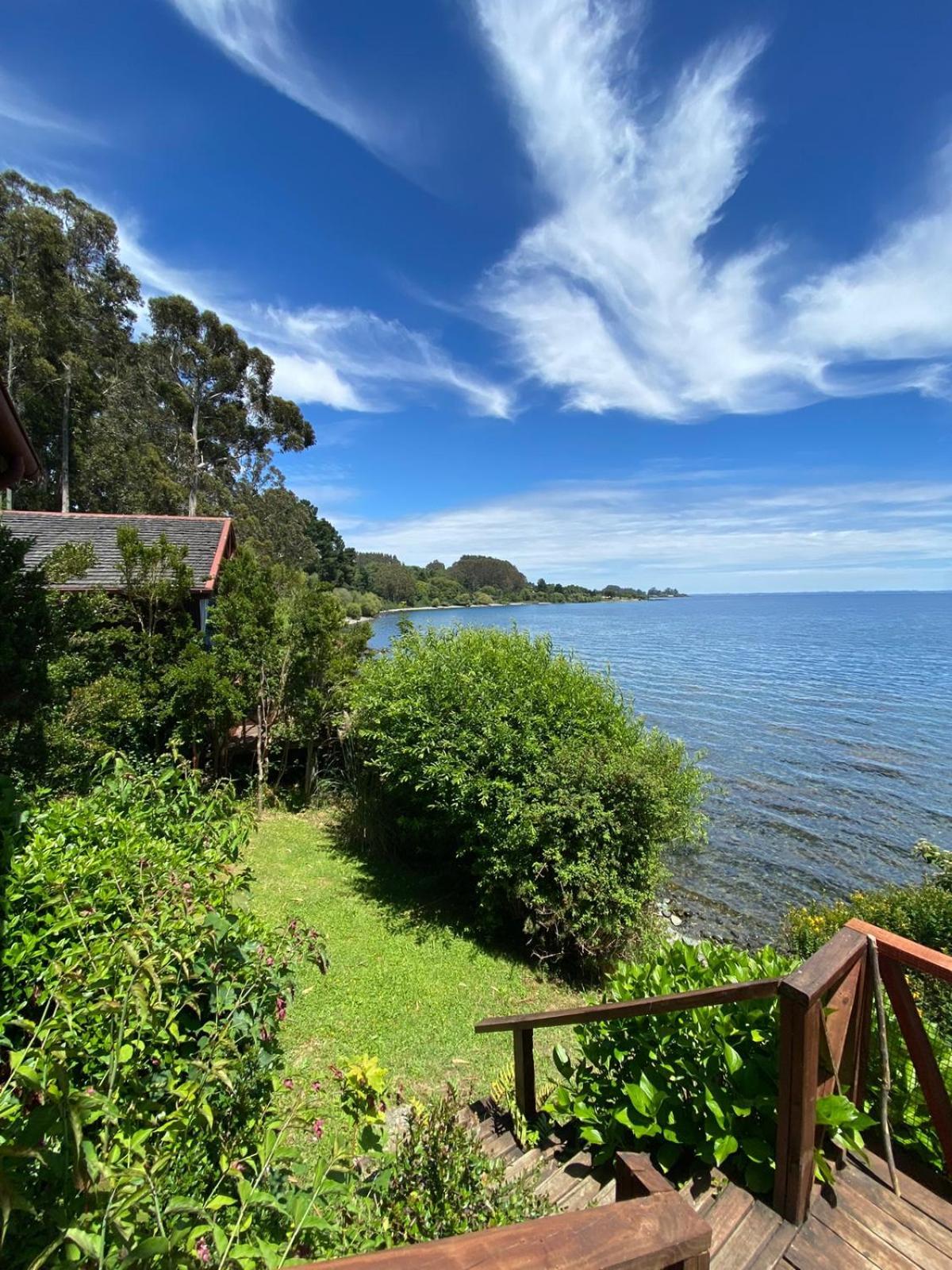 Cabanas Bahia Celeste, Puerto Varas Bagian luar foto
