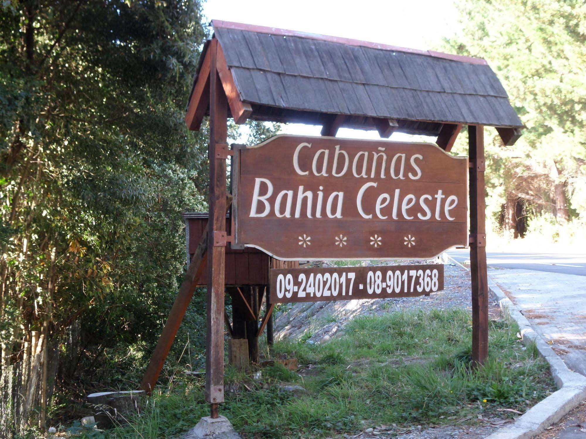 Cabanas Bahia Celeste, Puerto Varas Bagian luar foto